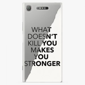 Plastový kryt iSaprio - Makes You Stronger - Sony Xperia XZ1