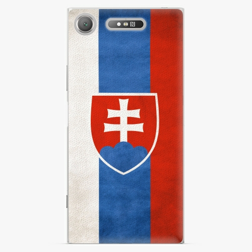 Plastový kryt iSaprio - Slovakia Flag - Sony Xperia XZ1 Plastový kryt iSaprio - Slovakia Flag - Sony Xperia XZ1