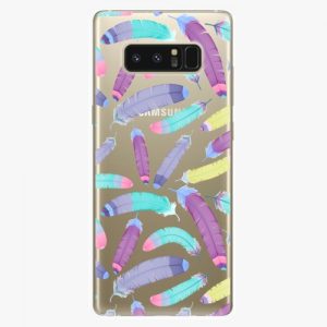 Plastový kryt iSaprio - Feather Pattern 01 - Samsung Galaxy Note 8