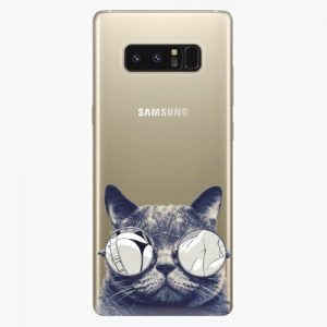 Plastový kryt iSaprio - Crazy Cat 01 - Samsung Galaxy Note 8