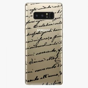 Plastový kryt iSaprio - Handwriting 01 - black - Samsung Galaxy Note 8