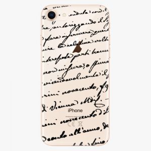 Plastový kryt iSaprio - Handwriting 01 - black - iPhone 8