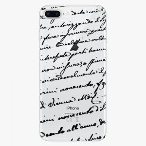 Plastový kryt iSaprio - Handwriting 01 - black - iPhone 8 Plus