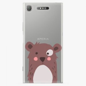 Plastový kryt iSaprio - Brown Bear - Sony Xperia XZ1