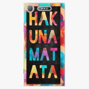 Plastový kryt iSaprio - Hakuna Matata 01 - Sony Xperia XZ1