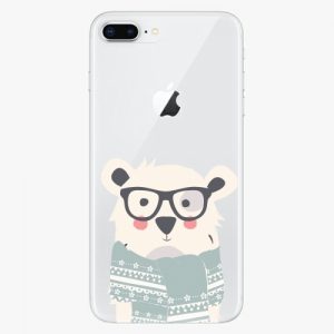 Plastový kryt iSaprio - Bear with Scarf - iPhone 8 Plus