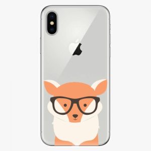 Plastový kryt iSaprio - Orange Fox - iPhone X