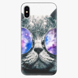 Plastový kryt iSaprio - Galaxy Cat - iPhone X