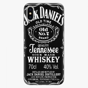Plastový kryt iSaprio - Jack Daniels - iPhone X