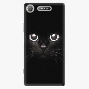Plastový kryt iSaprio - Black Cat - Sony Xperia XZ1