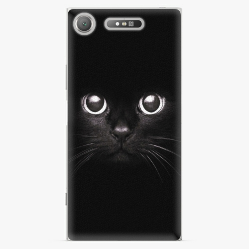 Plastový kryt iSaprio - Black Cat - Sony Xperia XZ1 Plastový kryt iSaprio - Black Cat - Sony Xperia XZ1