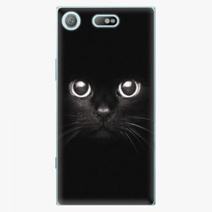 Plastový kryt iSaprio - Black Cat - Sony Xperia XZ1 Compact