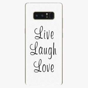 Plastový kryt iSaprio - Live Laugh Love - Samsung Galaxy Note 8