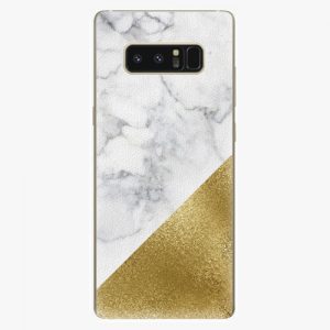 Plastový kryt iSaprio - Gold and WH Marble - Samsung Galaxy Note 8