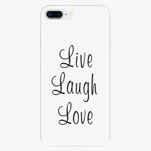 Plastový kryt iSaprio - Live Laugh Love - iPhone 8 Plus