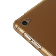Kožený kryt / pouzdro Smart Cover iSaprio pro iPad Air 2 zlatý