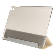 Kožený kryt / pouzdro Smart Cover iSaprio pro iPad 9.7 (2017) zlatý
