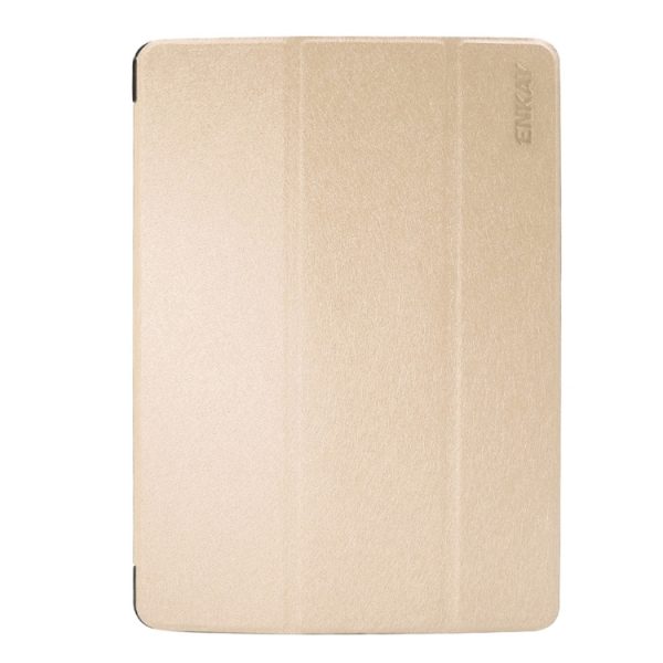 Kožený kryt / pouzdro Smart Cover iSaprio pro iPad 9.7 (2017) zlatý