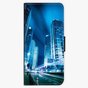 Flipové pouzdro iSaprio - Night City Blue - Samsung Galaxy Note 8