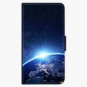 Flipové pouzdro iSaprio - Earth at Night - Huawei Ascend P8