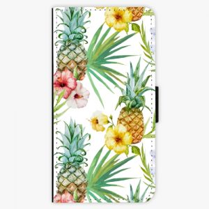 Flipové pouzdro iSaprio - Pineapple Pattern 02 - Sony Xperia XZ