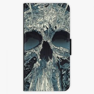 Flipové pouzdro iSaprio - Abstract Skull - Huawei Ascend P8