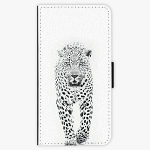 Flipové pouzdro iSaprio - White Jaguar - Sony Xperia XZ