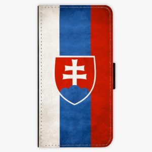 Flipové pouzdro iSaprio - Slovakia Flag - Sony Xperia XZ