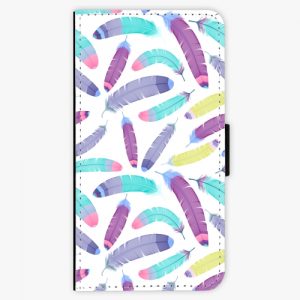 Flipové pouzdro iSaprio - Feather Pattern 01 - Samsung Galaxy A5