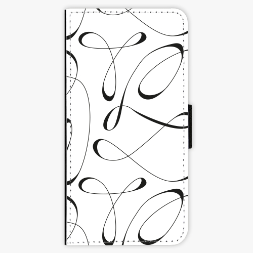 Flipové pouzdro iSaprio - Fancy - black - Nokia 6 Flipové pouzdro iSaprio - Fancy - black - Nokia 6