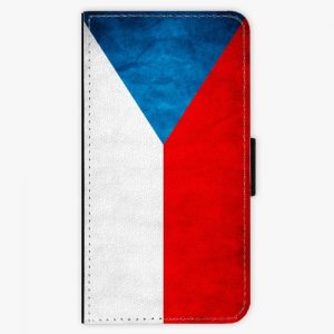 Flipové pouzdro iSaprio - Czech Flag - iPhone X