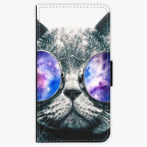 Flipové pouzdro iSaprio - Galaxy Cat - Samsung Galaxy A5