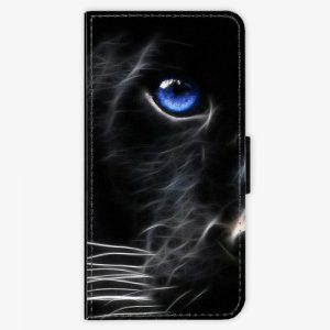 Flipové pouzdro iSaprio - Black Puma - Nokia 6