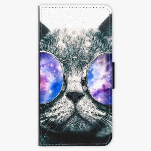 Flipové pouzdro iSaprio - Galaxy Cat - Nokia 6