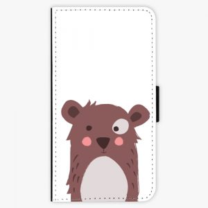 Flipové pouzdro iSaprio - Brown Bear - Samsung Galaxy A5