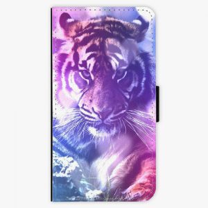 Flipové pouzdro iSaprio - Purple Tiger - Samsung Galaxy A5