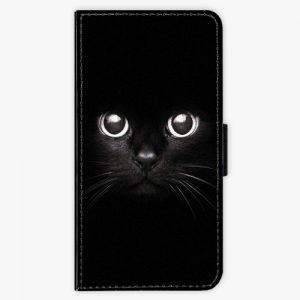 Flipové pouzdro iSaprio - Black Cat - Sony Xperia XZ