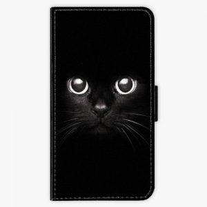 Flipové pouzdro iSaprio - Black Cat - Huawei P10 Plus