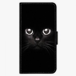 Flipové pouzdro iSaprio - Black Cat - iPhone 7 Plus