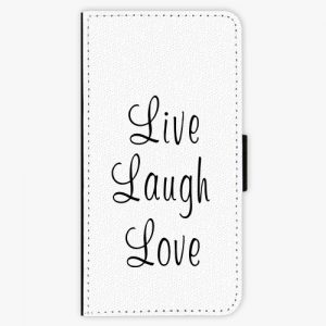 Flipové pouzdro iSaprio - Live Laugh Love - Huawei Ascend P8
