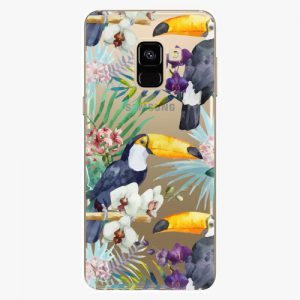 Plastový kryt iSaprio - Tucan Pattern 01 - Samsung Galaxy A8 2018