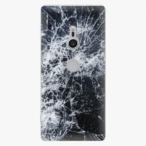 Plastový kryt iSaprio - Cracked - Sony Xperia XZ2