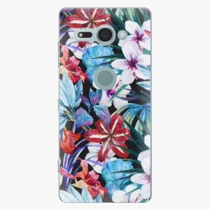 Plastový kryt iSaprio - Tropical Flowers 05 - Sony Xperia XZ2 Compact