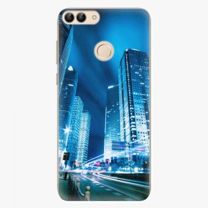 Plastový kryt iSaprio - Night City Blue - Huawei P Smart