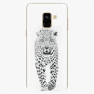 Plastový kryt iSaprio - White Jaguar - Samsung Galaxy A8 2018