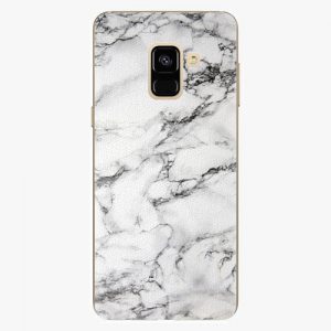 Plastový kryt iSaprio - White Marble 01 - Samsung Galaxy A8 2018