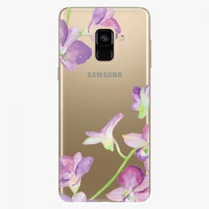Plastový kryt iSaprio - Purple Orchid - Samsung Galaxy A8 2018