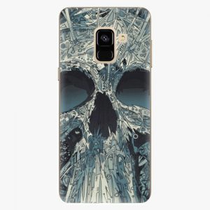 Plastový kryt iSaprio - Abstract Skull - Samsung Galaxy A8 2018