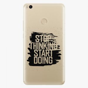 Plastový kryt iSaprio - Start Doing - black - Xiaomi Mi Max 2