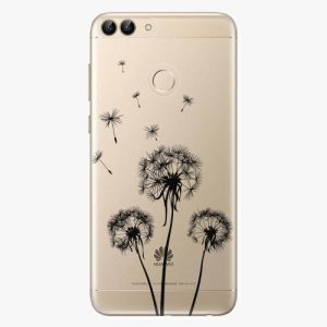 Plastový kryt iSaprio - Three Dandelions - black - Huawei P Smart